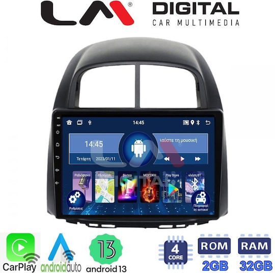LM Digital Ηχοσύστημα Αυτοκινήτου για Daihatsu Sirion Subaru Justy Justy (Bluetooth/USB/WiFi/GPS/Apple-Carplay/Android-Auto) με Οθόνη Αφής 10"