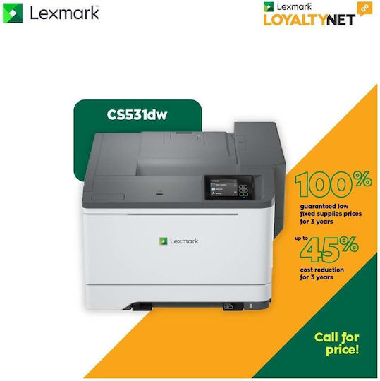 Lexmark CS521dn Έγχρωμoς Εκτυπωτής Laser