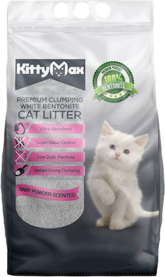 Bentysandy Clumping Odour Control Cat Litter Baby Powder 5lt 06-5828babypowder