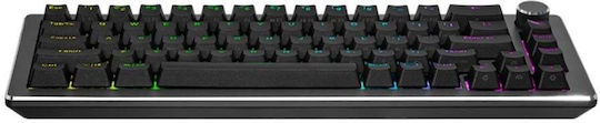 CoolerMaster CK720 Gaming Μηχανικό Πληκτρολόγιο 65% με Kailh Box Red διακόπτες και RGB φωτισμό (Αγγλικό US) Space Grey
