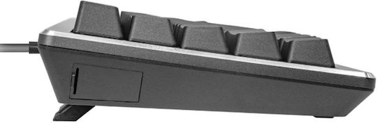 CoolerMaster CK720 Gaming Μηχανικό Πληκτρολόγιο 65% με Kailh Box Red διακόπτες και RGB φωτισμό (Αγγλικό US) Space Grey