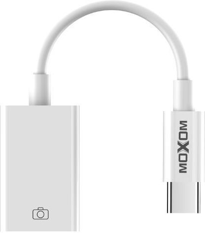Moxom MX-AX24 Конвертор USB-C Мъжки към USB-A Женски Бял 1 Брой