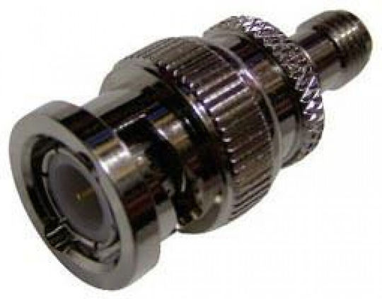 Ultimax V7829 Converter BNC Male to SMA Female Silver 1 Piece