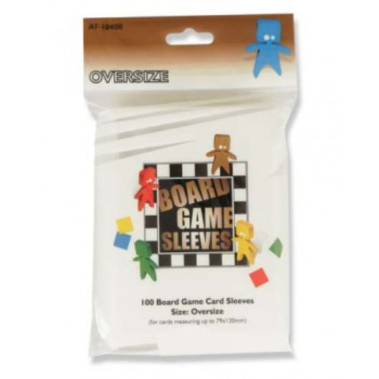 Arcane Tinmen Board Games Clear Card Sleeves Oversized Size 100τμχ Διάφανες