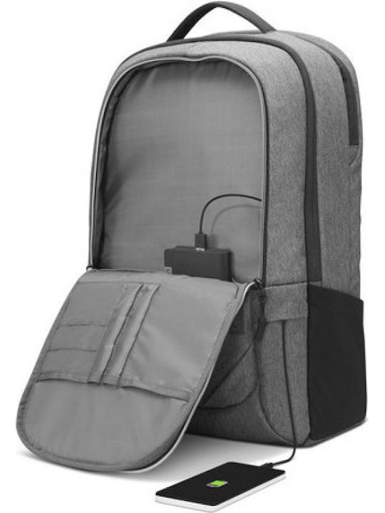 Lenovo Business Casual Αδιάβροχη Τσάντα Πλάτης για Laptop 17" σε Γκρι χρώμα
