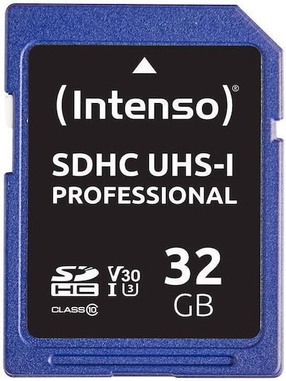 Intenso Professional SDHC 32GB Клас 10 U1 UHS-I