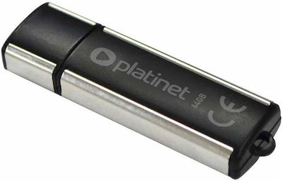 Platinet X-Depo 64GB USB 3.0 Stick Μαύρο