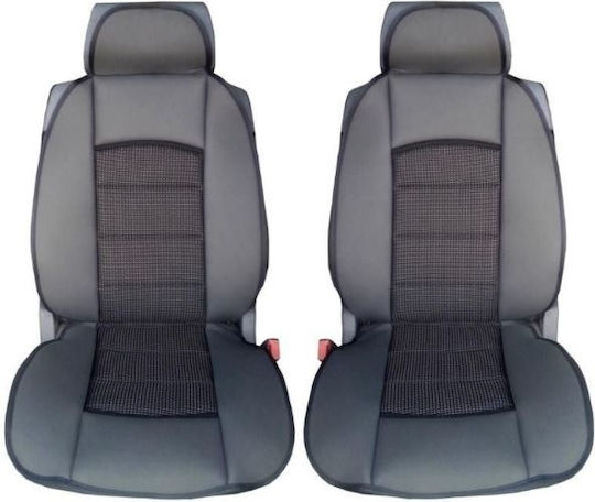 Set Autositzlehnen 2Stück Polyester Lux Gray