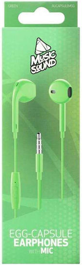 Cellular Line In-ear Handsfree με Βύσμα 3.5mm Πράσινο