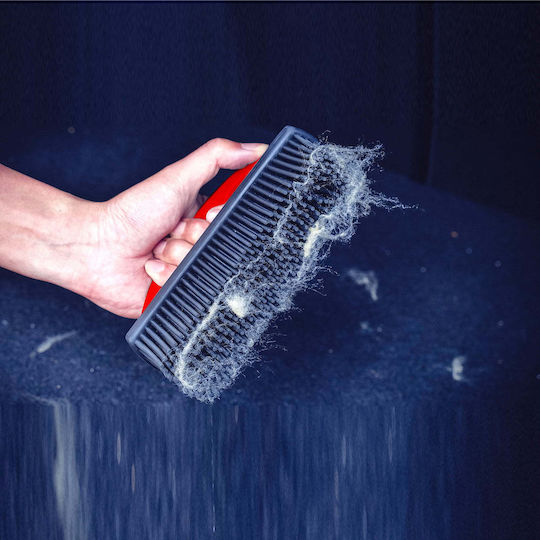 Maxshine Pet Hair Removal Brush for Car Upholstery - Leather Hair Removal with Rubber Bristles