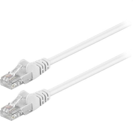 Goobay U/UTP Cat.5e Ethernet Network Cable 0.25m White 1pcs