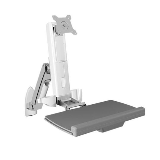 Icy Box Perete Suport Monitor până la 24" Albă (IB-MS600-W)