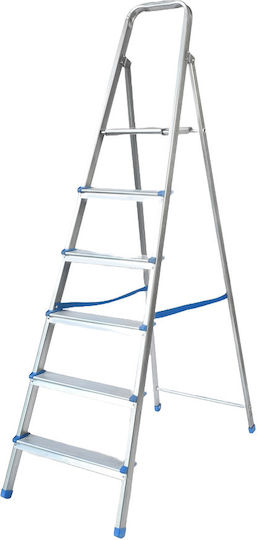 Pankoskal Scară Aluminiu cu 6+1 Trepte 215buc