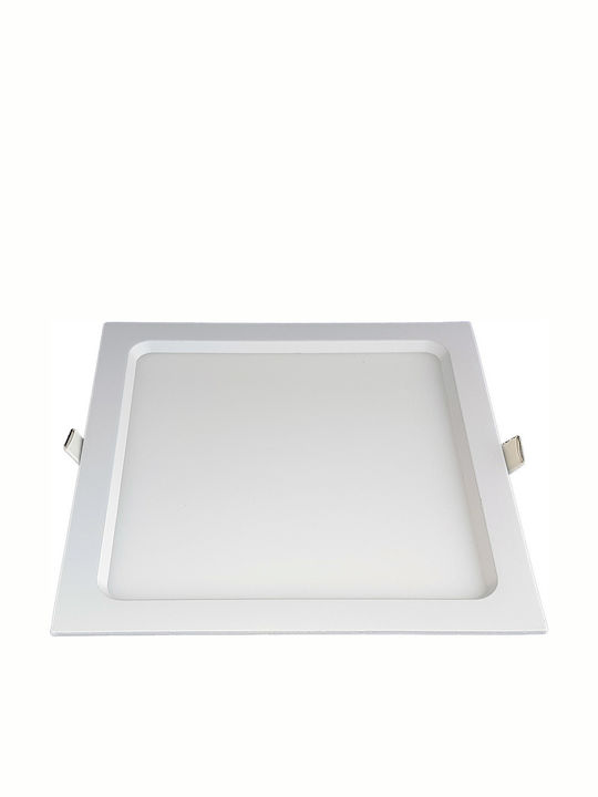 Lucas Platz Vertieft LED Panel 15W mit Kaltweiß Licht 6400K