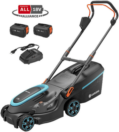 Gardena Powermax Μηχανή Γκαζόν Μπαταρίας