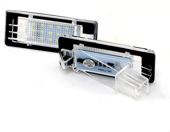 License Plate Lights for Dacia Duster 2010+ 2pcs
