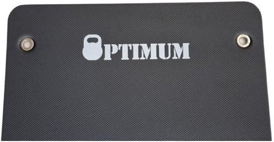 Optimum Στρώμα Γυμναστικής Μαύρο (140x60x1.5cm)