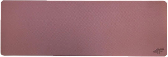 4F Упражнение Мат Йога Червен (183x61x0.6см)