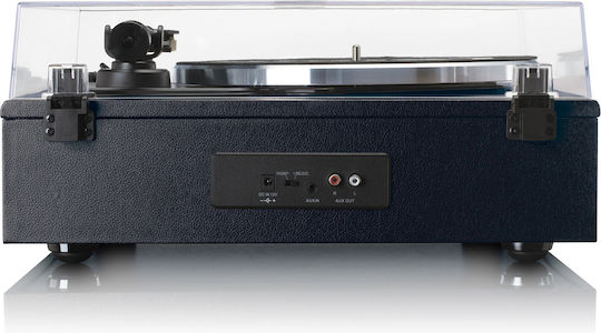 Lenco LS-430BK LS-430BK Turntables with Preamp and Built-in Speakers Black