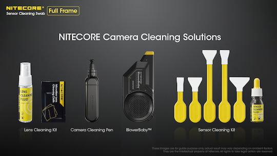 NiteCore Sensor Cleaning Swabs 24mm for Full Frame Sensor-Reinigung