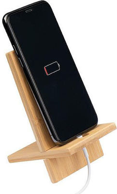 Macma Werbeatrikel Desk Stand for Mobile Phone in Brown Colour