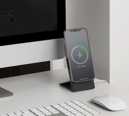 Native Union Rise Dock Βάση Φόρτισης MagSafe σε Μαύρο χρώμα