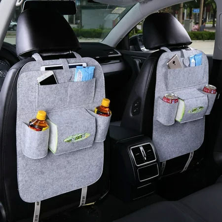 HAMA HAMA Car Space Organizer Back Seat Cover Gray