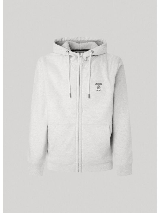 E1 Drop 4b Moraes Cardigan With Gray Hood