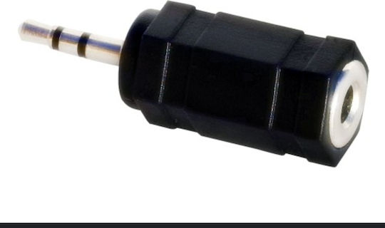 Microconnect 3.5mm Jack Cable Male to Female Black 1.5m