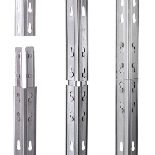 AR Shelving Dexion Shelf Galvanized 120x40x180cm With 5 Shelves Total Load Capacity 875kg