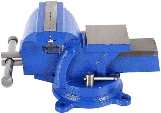 Bench Rotating Countertop Vise Made of Cast Iron with Maximum Opening 100mm