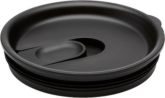 Hydro Flask Closeable Press-In Lid Spare Lid for Thermos 473ml / 650ml made of Plastic Black