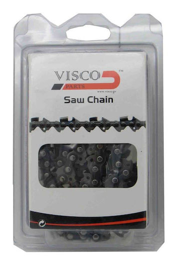 Visco Parts 258-64ΔΓ Kettensägekette mit Teilung .325", Treibgliedstärke .058"-1.5mm & Anzahl der Treibglieder 64E