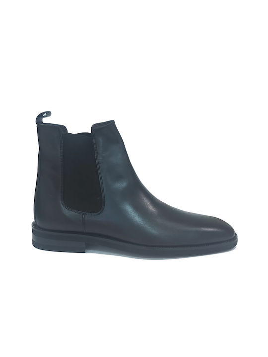 Philippe Lang Leather Black Men's Boots