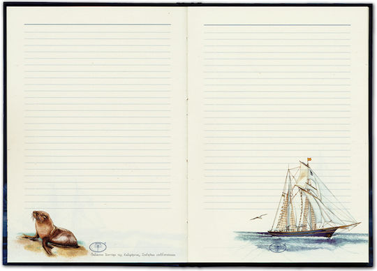 Viotopos Segelboote Notizbuch Mehrfarbig