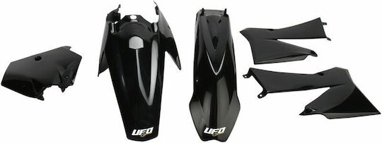 UFO Σετ Πλαστικά Μοτοσυκλέτας για Yamaha XC Μαύρο
