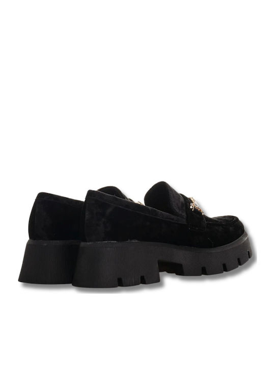 Damen Loafers in Schwarz Farbe