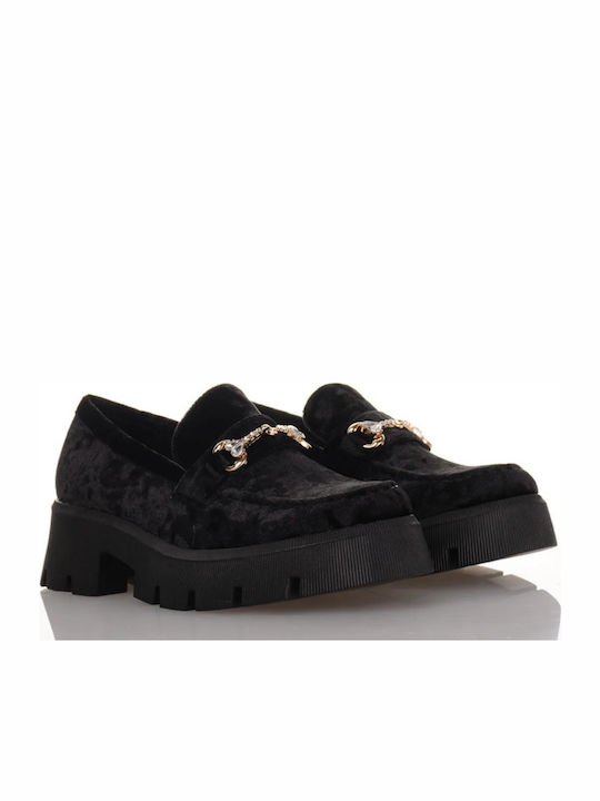 Damen Loafers in Schwarz Farbe