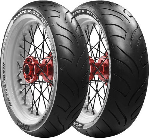Avon AM63 Viper Stryke 140/70-16 65P Fără Cameră De Aer Anvelopă Pentru Motocicletă Partea Din Spate