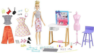 Barbie Fashion Designer Doll & Studio Комплект Кукла за 3++ Години