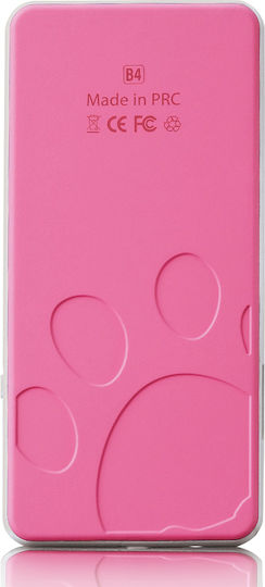 Lenco Xemio-560PK MP3 Player (8GB) με Οθόνη TFT / LCD 1.8" Ροζ