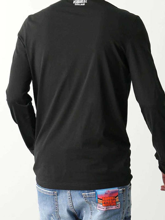 Dsquared2 Men's Long Sleeve Blouse Black