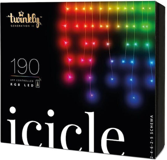 190 Smart LED Лампички 5 м RGB Лента