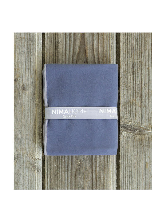 Nima Riva Gym Towel Microfiber Blue 50x90cm
