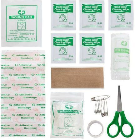 Trespass Mini First Aid Kit Bag of First Aid with Equipment