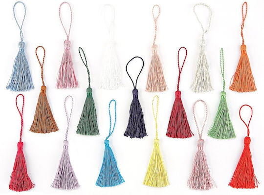 Palma Emporio Decorative Tassel for DIY Crafts Turquoise 13cm