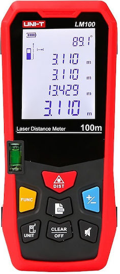 Uni-T Laser Distance Meter LM100 cu Capacitate de Măsurare până la 100m