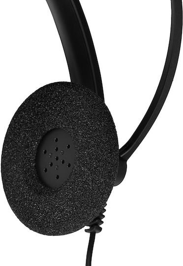 Sennheiser SC-30-USB-ML Headset Call Center On Ear Multimedia Headphone with Microphone USB-A