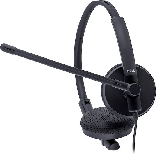 Dell WH1022 On Ear / Over Ear Multimedia Headphone with Microphone USB-A