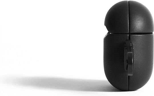 Mujjo Echelon Калъф с кука в Черен цвят за Apple AirPods Pro 2